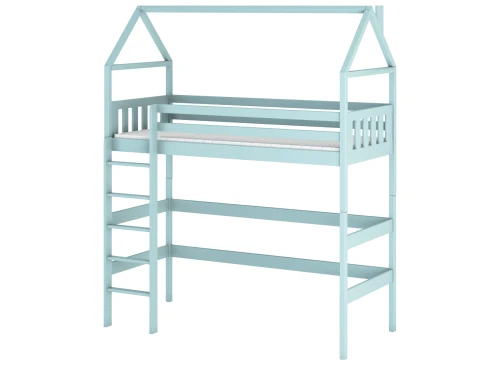 GLORIA 80x160 bleu lit enfant simple mezzanine Lano Meubles