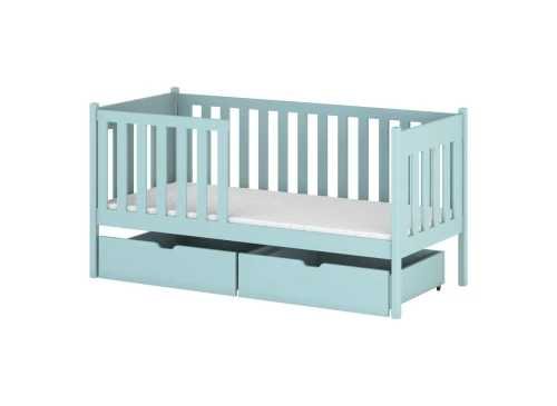 ALICJA 80x190 bleu lit enfant simple Lano Meubles