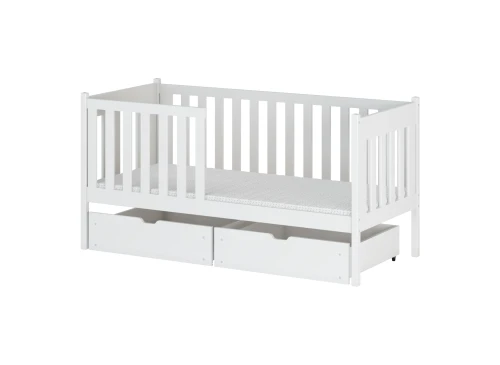 ALICJA 90x180 blanc lit enfant simple Lano Meubles