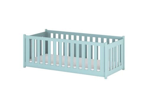 CONCEPT 80x180 bleu parc lit Montessori au sol pour enfants Lano Meubles