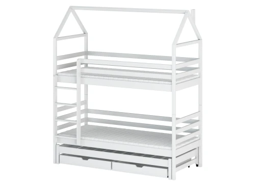 DALIA 80x200 blanc lit superposé maison Lano Meubles