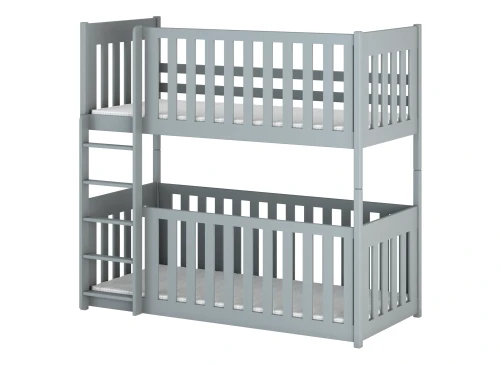 KONRAD 90x180 gris lit superposé Lano Meubles