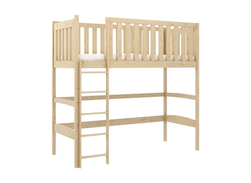LAURA 90x200 pin lit enfant simple mezzanine Lano Meubles