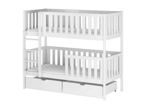 MICHALINA 80x190 blanc lit superposé Lano Meubles