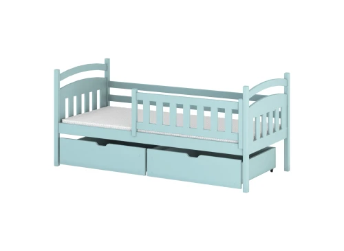 TERRY 80x170 bleu lit pour enfant simple Lano Meubles