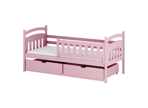 TERRY 80x170 rose lit pour enfant simple Lano Meubles