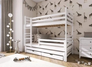 LUK 90x180 graphite lit superposé Lano Meubles