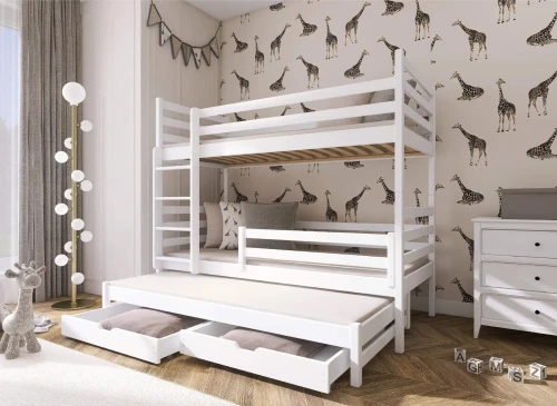 LUK 90x200 graphite lit superposé Lano Meubles