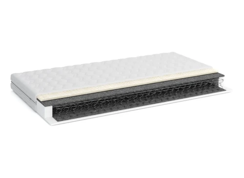 BERNI 80x160 matelas mi-ferme 13 cm ressorts bonell latex Lano Meubles