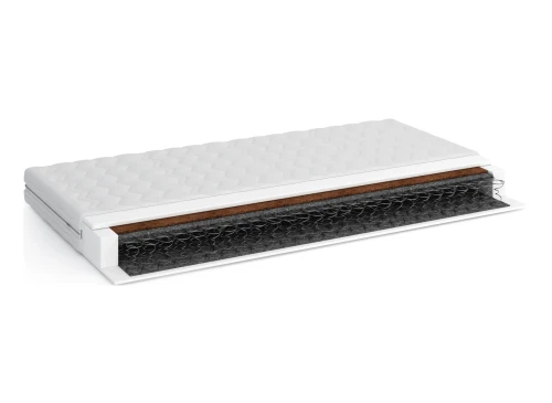 PICO 90x190 matelas à ressorts Bonnell 13 cm dur avec insert en coco Lano Meubles