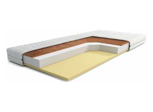 SALLY 80x190 moyen ferme 8 cm matelas en mousse de coco thermoélastique Lano Meubles