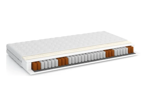 VIVA 180x200 semi-ferme 19 cm à ressorts ensachés avec insert en latex matelas Lano Meubles