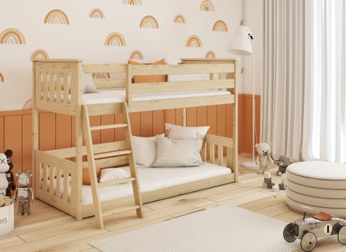 KEVIN 90x180 pin lit superposé Lano Meubles