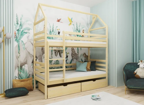 ALEX 80x200 pin lit superposé Lano Meubles