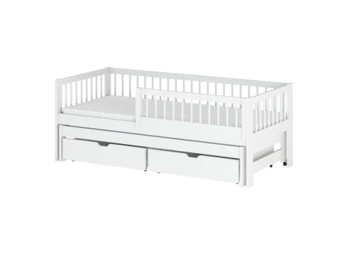 SOFTI 80x160 blanc lit pour enfant Lano Meubles