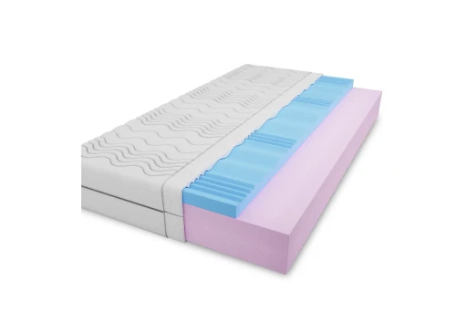 RUMBA 70x160 moyen ferme 14 cm matelas en mousse avec mousse profilée Lano Meubles