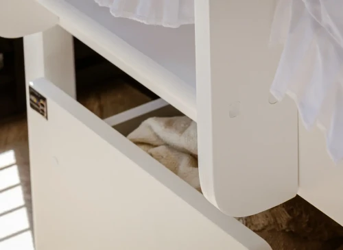 DAWID 80x180 blanc lit superposé Lano Meubles