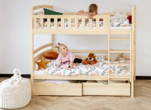 IGNAŚ 90x180 pin lit superposé Lano Meubles