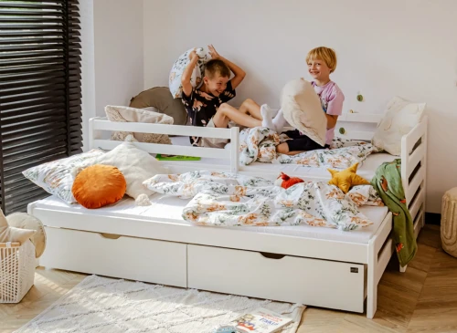 SENSO 80x180 blanc lit gigogne Lano Meubles