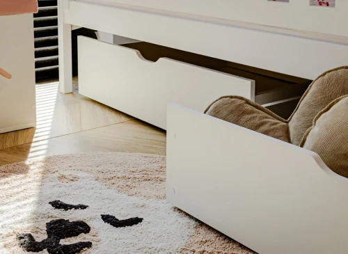 GUCIO 90x200 blanc lit enfant simple Lano Meubles