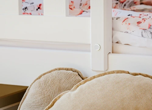 GUCIO 80x180 blanc lit enfant simple Lano Meubles