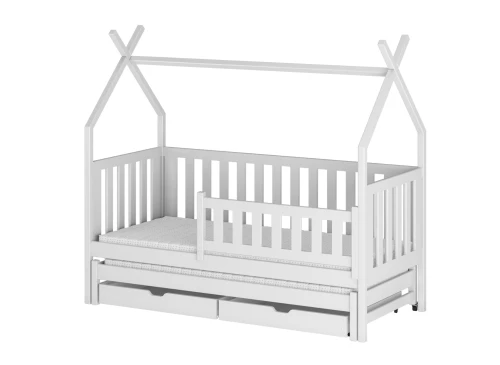 TYTUS 90x200 bleu tipi lit gigogne Lano Meubles