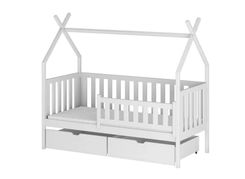 SIMBA 90x180 bleu lit pour enfant simple tipi Lano Meubles