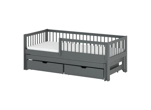 SOFTI 80x190 graphite lit pour enfant Lano Meubles