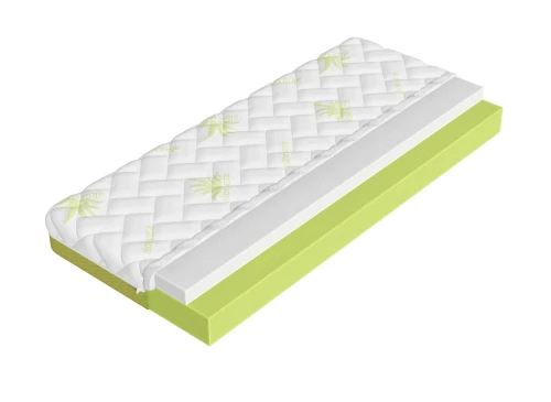 STRONG 90x190 moyen ferme 13 cm matelas en mousse Aloe Lano Meubles
