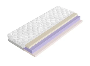 CLEAN 90x200 matelas moyen-ferme en latex 13 cm avec mousse antibactérienne de Lano Meubles