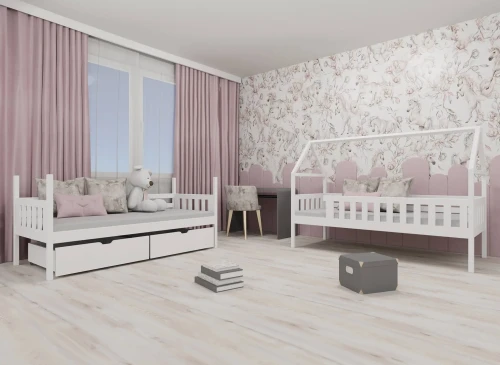 GAJA 80x170 blanc lit superposé Lano Meubles