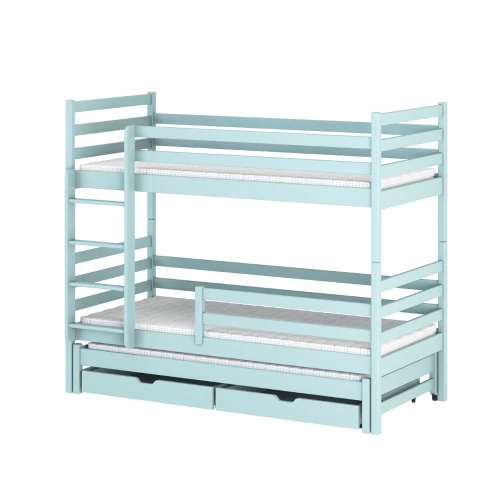 LUK 90x200 bleu lit superposé Lano Meubles