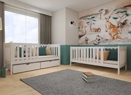 DAWID 80x200 gris lit superposé Lano Meubles