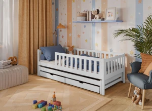 COLA 80x160 rose lit superposé Lano Meubles