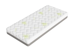 FITTED 140x200 mi-ferme 13 cm matelas en aloe vera avec mousse visco Lano Meubles