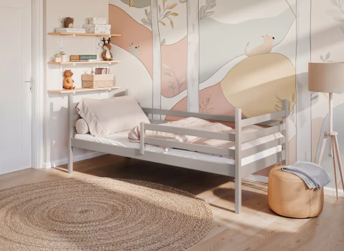 MELANI 80x170 it enfant simple cachemire Lano Meubles