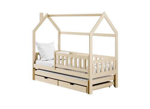 MONKEY 80x190 pin lit enfant maison Lano Meubles