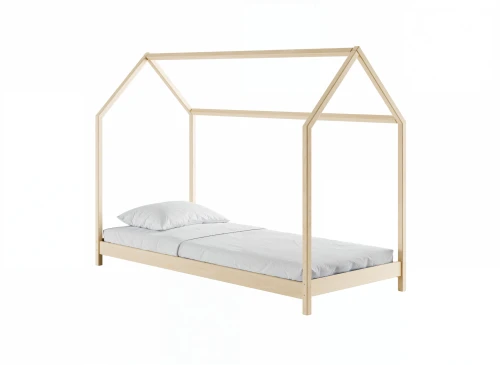 LUCKY 80x160 pin lit Montessori au sol pour enfants maison  Lano Meubles