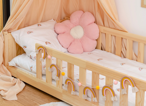 BELLA 90x190 pin lit Montessori au sol pour enfants Lano Meubles