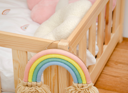 BELLA 90x190 pin lit Montessori au sol pour enfants Lano Meubles