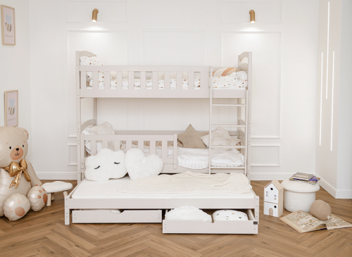 BLANKA 80x180 cachemire lit superposé Lano Meubles