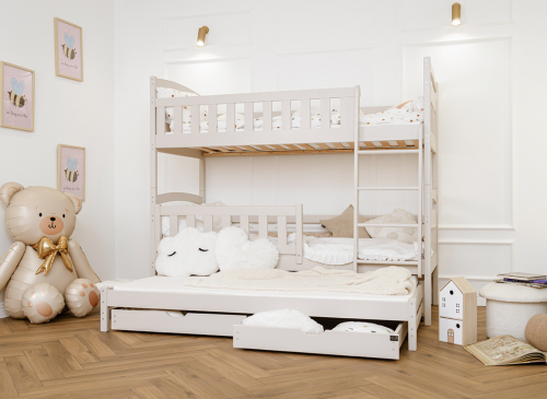 BLANKA 80x180 cachemire lit superposé Lano Meubles