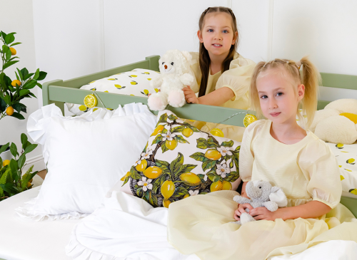 SENSO 80x170 olive lit gigogne double Lano Meubles