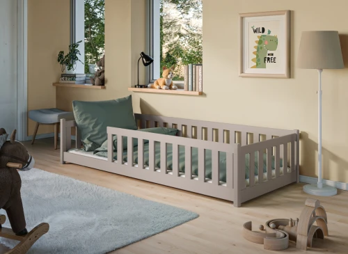 BELLA 90x190 cachemire lit enfant simple Lano Meubles