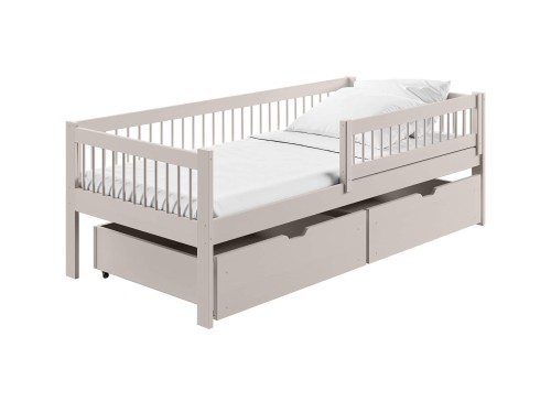 EDI 80x160 cachemire lit enfant simple Lano Meubles