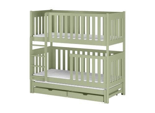 EMILKA 90x180 olive lit superposé Lano Meubles