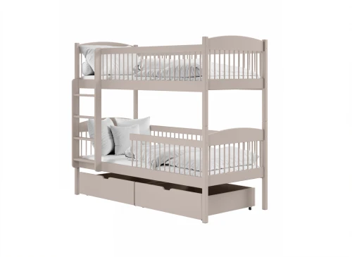 LUNA 80x180 cashmere bunk bed Lano Furniture