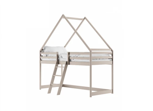 MOON 80x180 cachemire lit cabane enfantnette mezzanine Lano Meubles