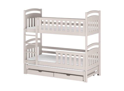 VIKI 80x200 cachemire lit superposé Lano Meubles