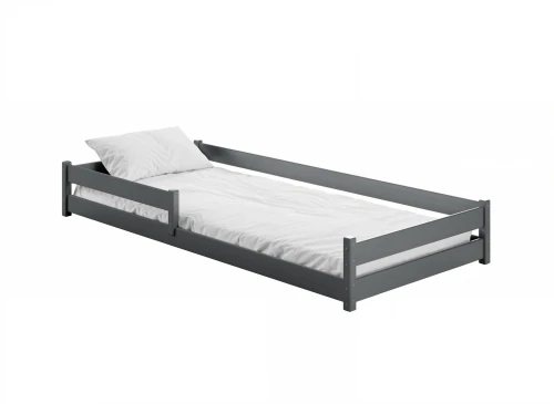 ALIS 90x200 graphite lit Montessori au sol pour enfants Lano Meubles